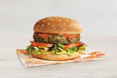 Veganer Burger (2340 Kj).