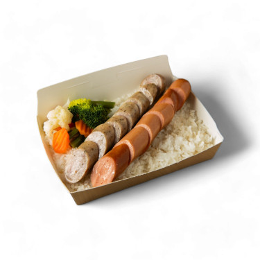 Dé Shì Kǎo Cháng Zǐ Fàn Grilled German Sausages Rice