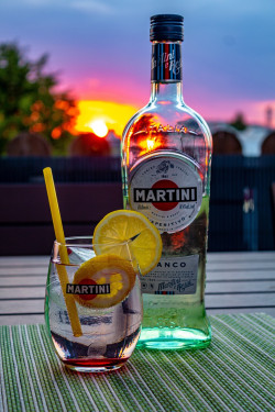 Weißer Martini