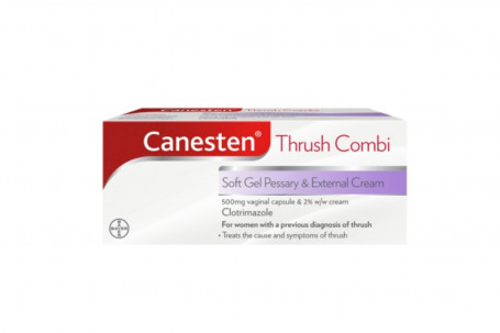 Canesten Thrush Combi Soft Gel Pessary External Cream