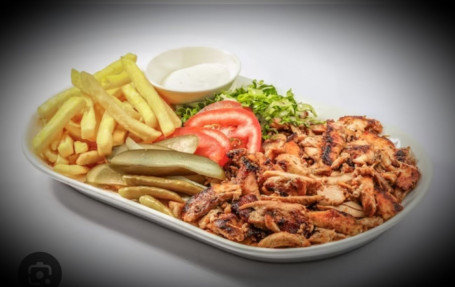 Shawarma Plate& Bread