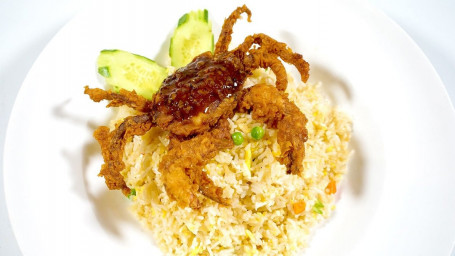 36. Soft Shell Crab Fried Rice