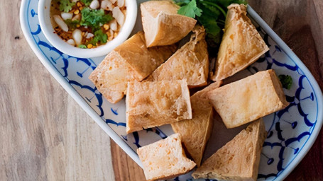 5. Golden Fried Tofu