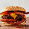 Großer Bacon Bbq Burger