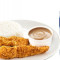 Kids Meal: 2 Pc Chicken Tenders With Rice And Drink