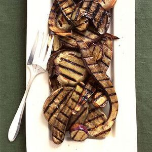 Gegrillte Aubergine