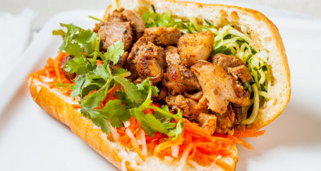 Schweinefleisch-Banh-Mi-Sandwich
