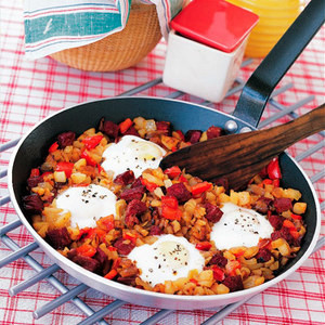 Corned Beef Hash Und Eier