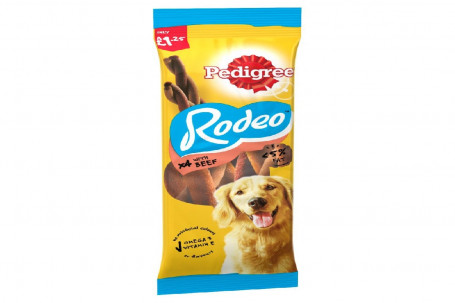 Pedigree Rodeo Dog Treats 4Pc