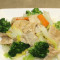 #54. Bean Curd Pouch W/ Napa Cabbage Green Vegetable