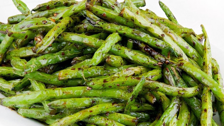 Szechuan String Beans. Gàn Biān Sì Jì Dòu