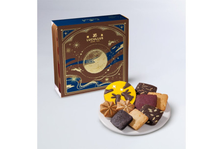 Xīng Yuè Yù Tù Niú Yóu Qū Qí Lǐ Guàn Yuē460Kè Celestial Cony Assorted Butter Cookie Tin 460G