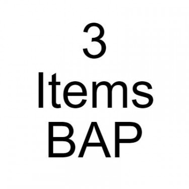 3 Items Bap