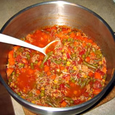 Maryland-Krabben-Suppe