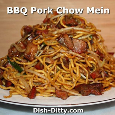 Bbq Schweinefleisch Chow Mein