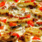 Crustless 9 Chicken Bacon Alfredo Pizza