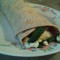 Spinat-Feta-Frühstücks-Wrap