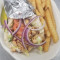 Gyro Chicken With French Fries (8