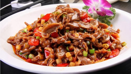 9. Stir Fried Chicken Giblets Huǒ Bào Jī Zá