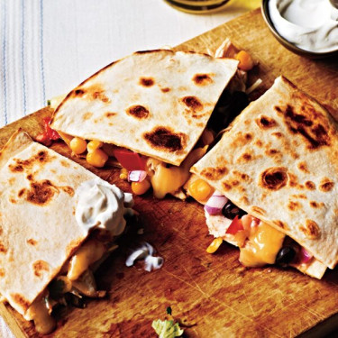 Würzige Jack Quesadillas