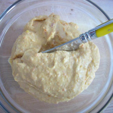 Gebratene Paprika-Hummus