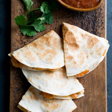 Garnelen-Quesadillas