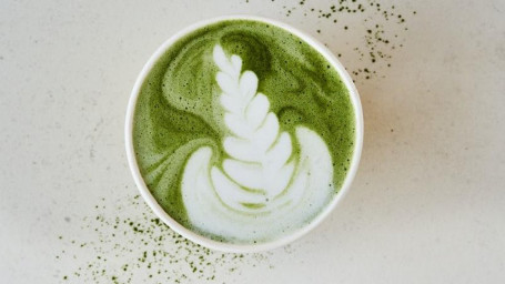 Vanille-Matcha-Latte 12Oz