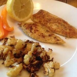 Gewürztes Tilapia-Abendessen