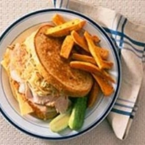 Truthahn-Reuben-Sandwich