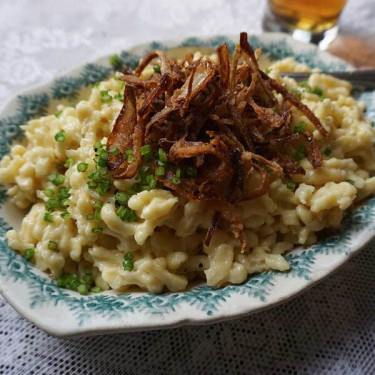 Hausgemachte Käsespätzle