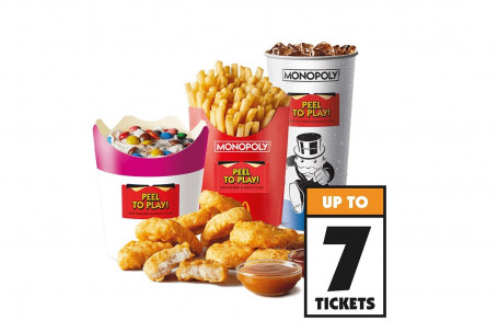 Monopoly 10-Teiliges Chicken Mcnuggets Bundle