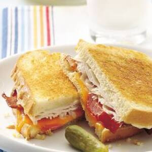 Truthahn-Bacon-Ranch-Sandwich