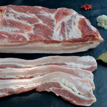 Geschnittenes Schweinefleisch