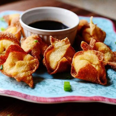 Cremiger Frischkäse Wonton