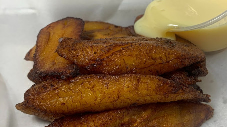 Fried Plantains With Condensed Milk