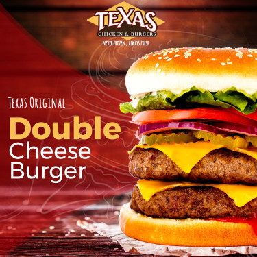 Texas Doppelter Käseburger