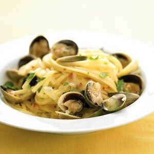 Linguine Weiße Muschelsauce