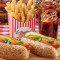 Berühmte Mahlzeit Nr. 2: Zwei Hot Dogs