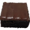 Handverzierter Schokoladen-Fudge-Kuchen, Quadratisch, 6 Oz.