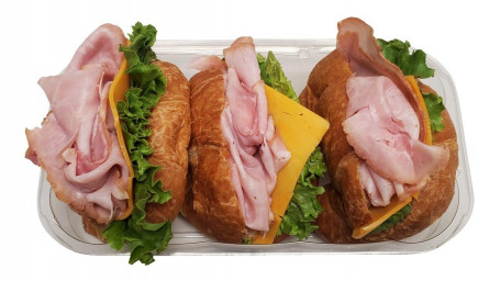 Schinken-Croissant-Sandwiches, 3 Ct