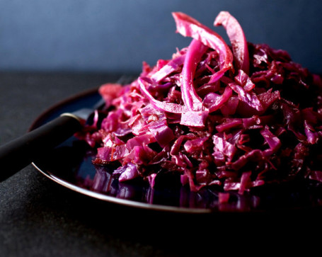 Geschmorter Rotkohl