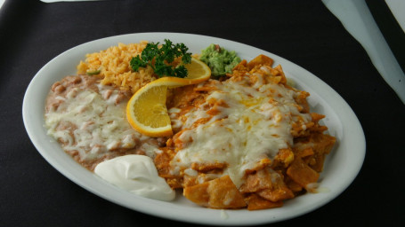 Red Chilaquiles Combo