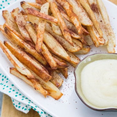 Knoblauch Parmesan Pommes