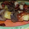 Rindfleisch-Schaschlik-Spieß