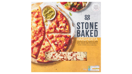 Co-Op Stonebaked Margherita Pizza 320G