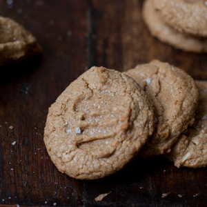 Erdnussbutterplätzchen