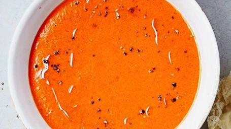 Red Pepper Gouda Soup