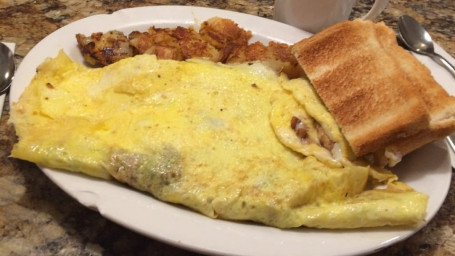 Egg Omelet (3) Cheese Only