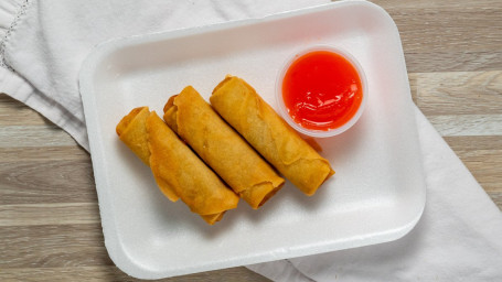 1. Vegetable Egg Roll (4Pcs