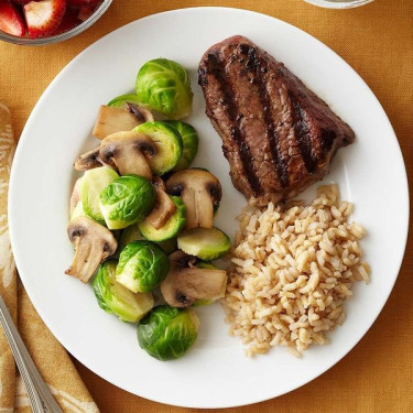 Steak Tip Abendessen